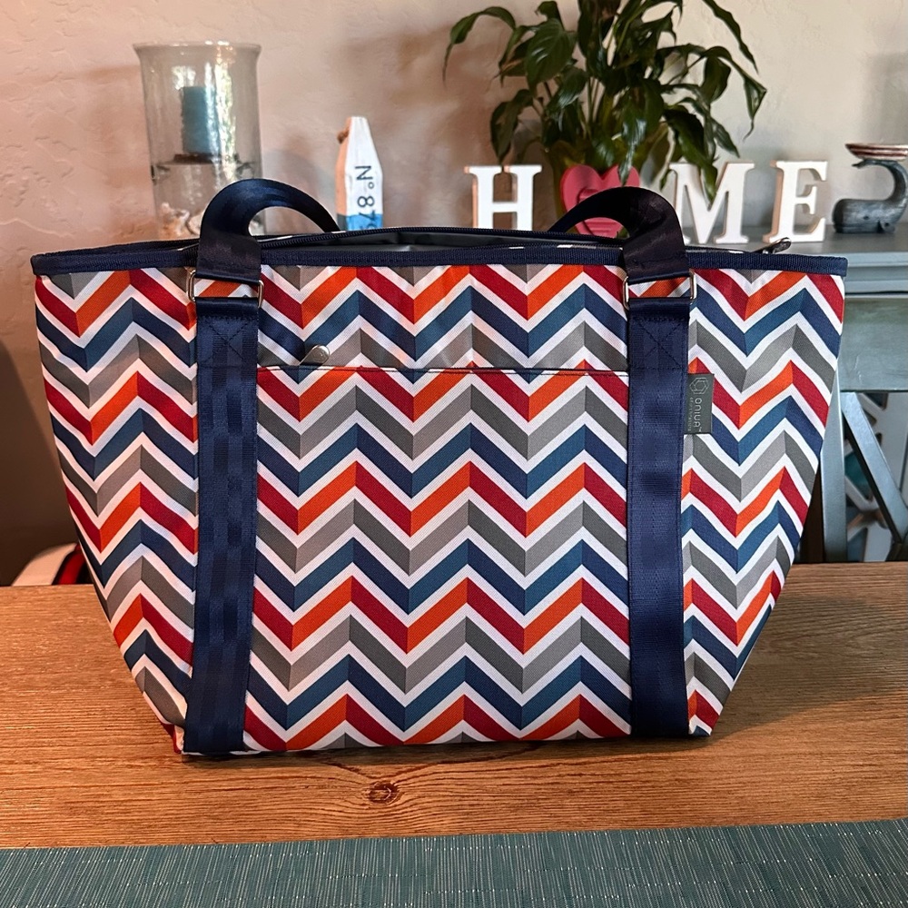 Picnic Time Summer Insulated Cooler Tote Bag